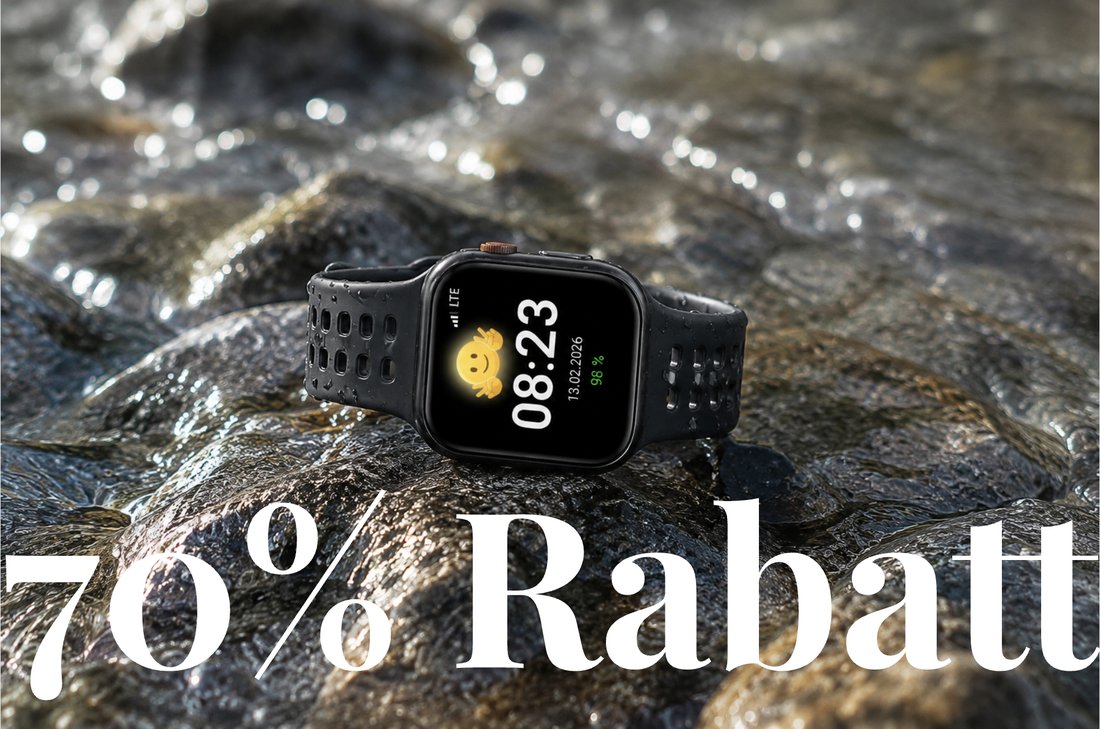 SmartCareWatch – 70 % Rabatt